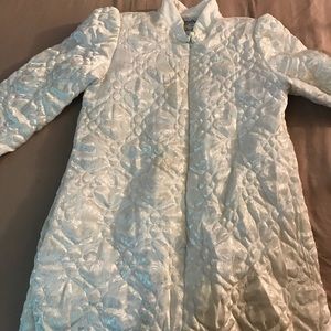 1980s Christian Dior loungewear quilted coat